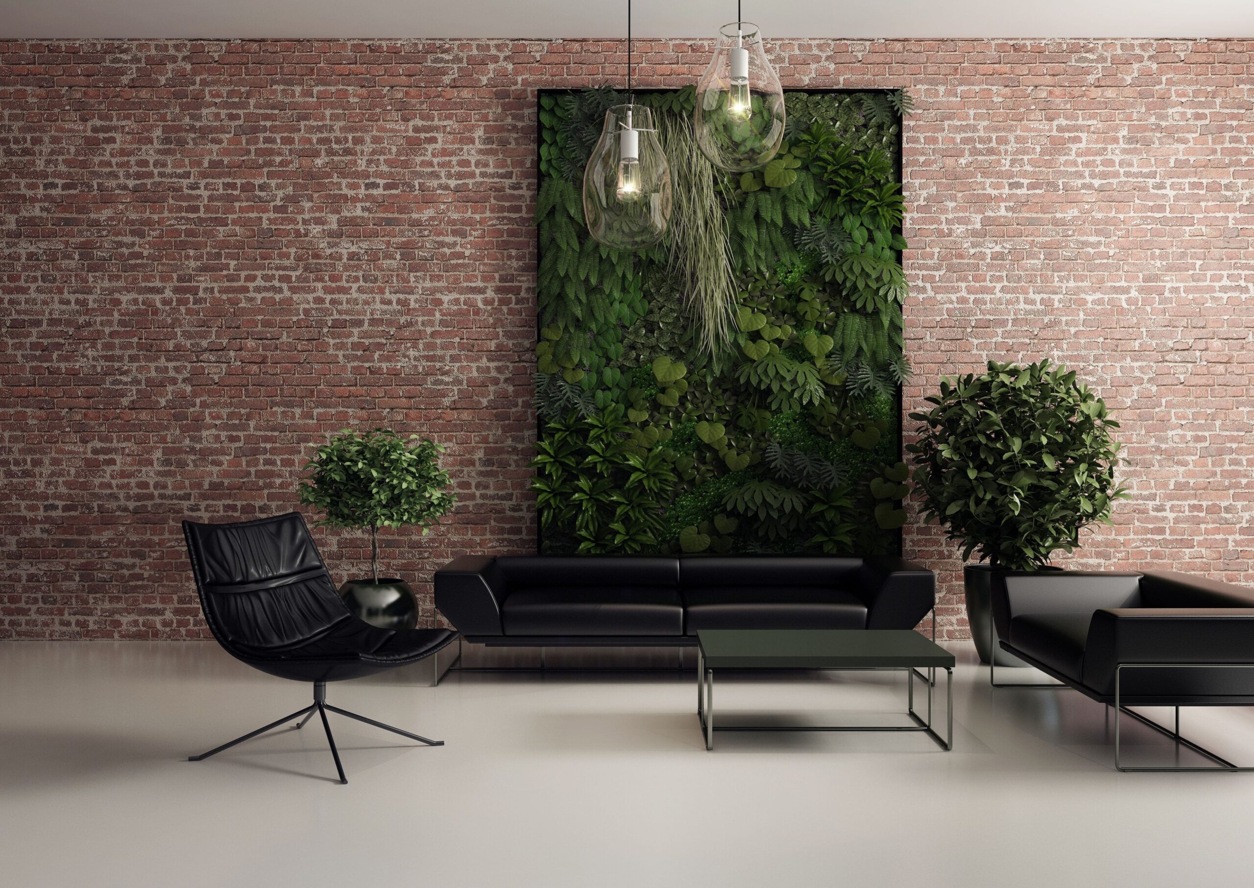 Les murs végétaux intérieurs : transformer son salon en oasis naturelle