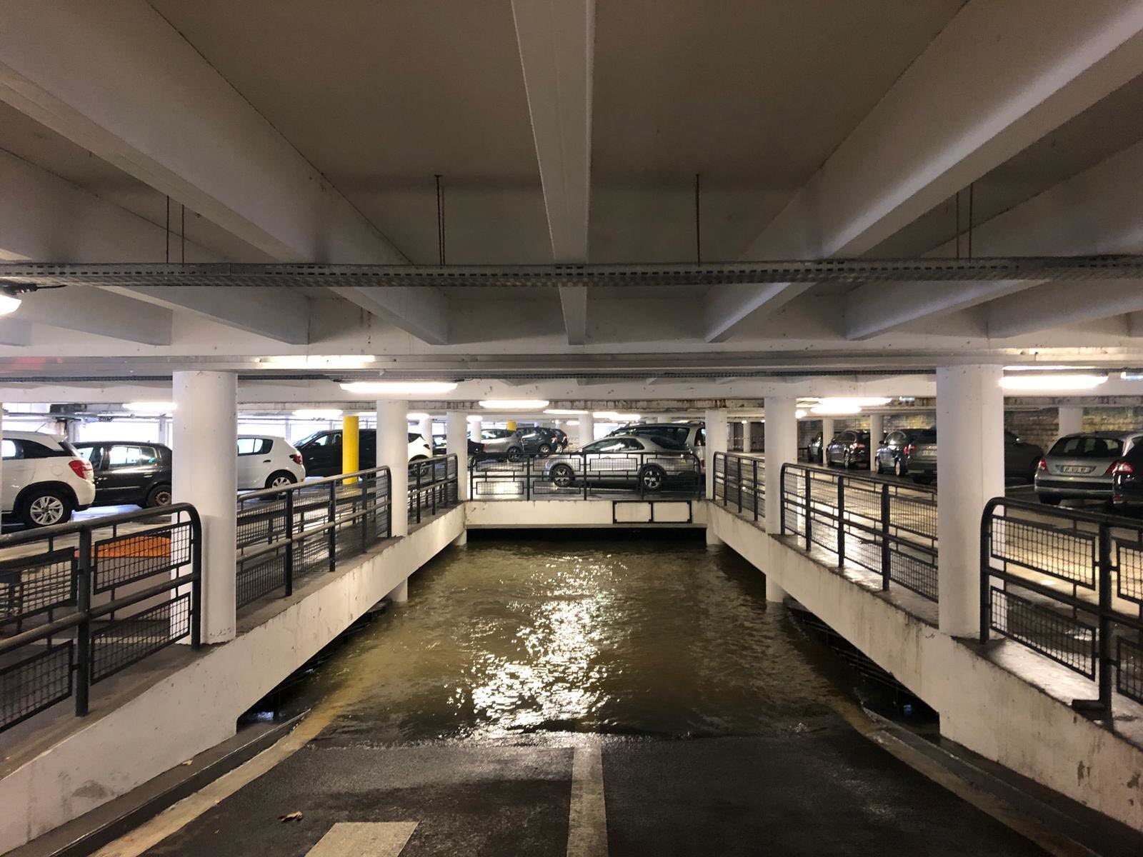 Pompage urgence inondation